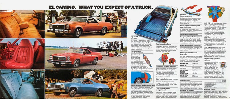 1977 Chevrolet El Camino Brochure Page 3